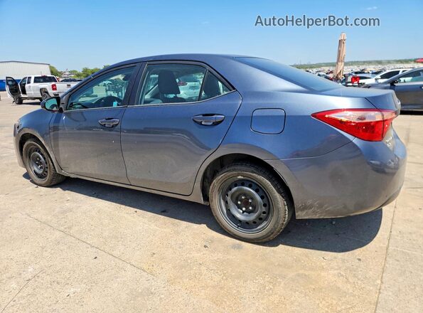 2T1BURHE3JC072397 2018 TOYOTA COROLLA Gray Trasero izquierdo