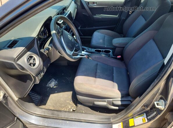 2T1BURHE3JC072397 2018 TOYOTA COROLLA Gray Vista interior delantera