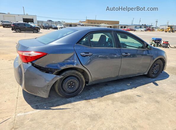 2T1BURHE3JC072397 2018 TOYOTA COROLLA Gray Trasero derecho