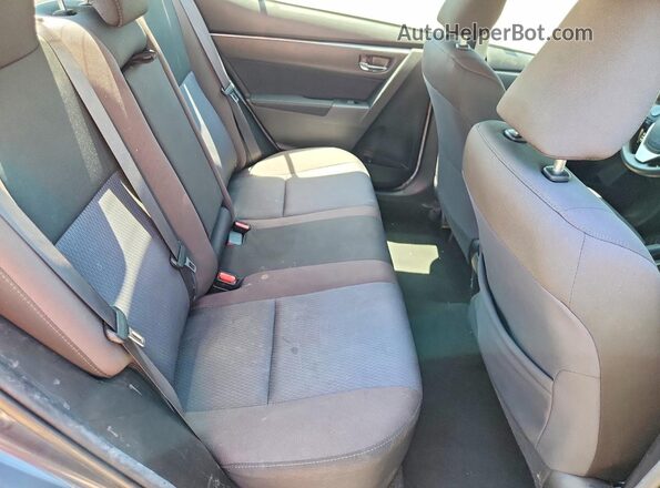 2T1BURHE3JC072397 2018 TOYOTA COROLLA Gray Vista de los asientos traseros
