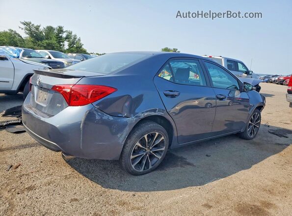 2T1BURHE3JC114082 2018 TOYOTA COROLLA Gray Trasero derecho