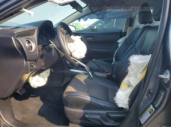 2T1BURHE3JC114082 2018 TOYOTA COROLLA Gray Vista interior delantera