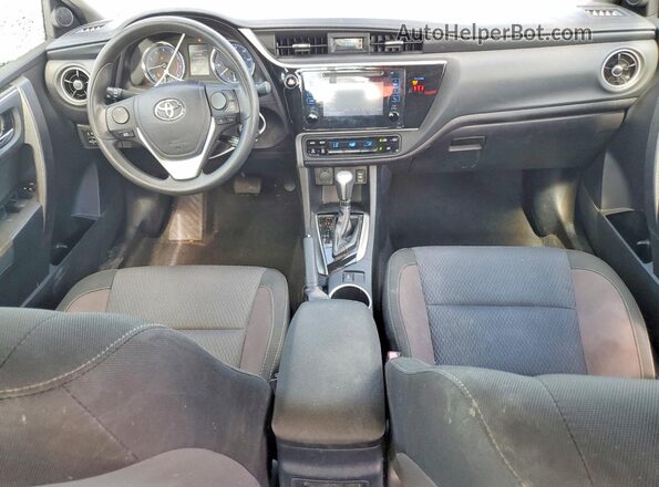 2T1BURHE3JC115362 2018 TOYOTA COROLLA Blue Dashboard view