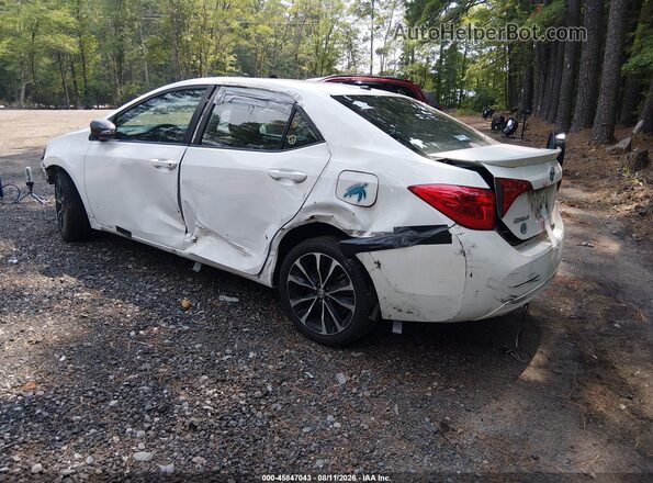 2T1BURHE3KC132826 2019 TOYOTA COROLLA White Rear left
