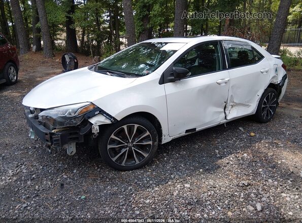 2T1BURHE3KC132826 2019 TOYOTA COROLLA White Front left