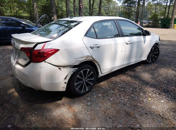2T1BURHE3KC132826 2019 TOYOTA COROLLA White Rear right