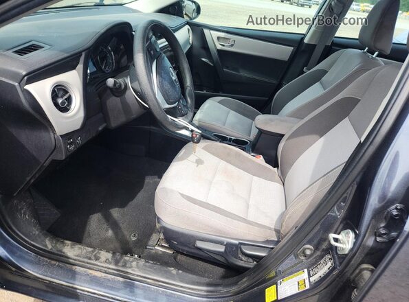2T1BURHE3KC137881 2019 TOYOTA COROLLA Gray წინა სალონის ხედი