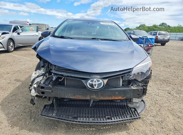 2T1BURHE3KC137881 2019 TOYOTA COROLLA Gray წინა ხედი
