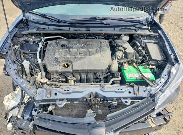 2T1BURHE3KC137881 2019 TOYOTA COROLLA Gray უკანა სალონის ხედი