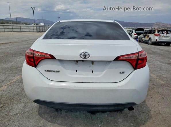 2T1BURHE3KC152266 2019 TOYOTA COROLLA White უკანა ხედი