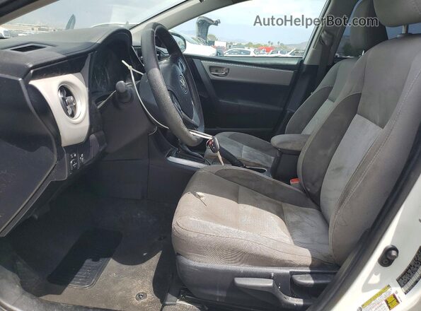 2T1BURHE3KC152266 2019 TOYOTA COROLLA White წინა სალონის ხედი