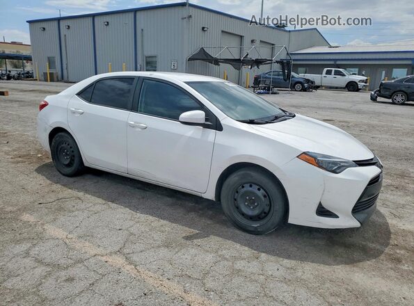 2T1BURHE3KC152266 2019 TOYOTA COROLLA White წინა მარჯვენა