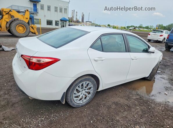 2T1BURHE3KC153109 2019 TOYOTA COROLLA White Trasero derecho