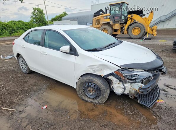 2T1BURHE3KC153109 2019 TOYOTA COROLLA White Delantero derecho