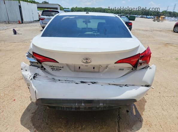 2T1BURHE3KC189835 2019 TOYOTA COROLLA White Widok z tyłu