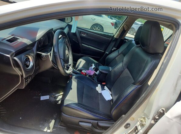 2T1BURHE3KC189835 2019 TOYOTA COROLLA White Widok wnętrza z przodu