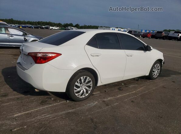 2T1BURHE3KC200865 2019 TOYOTA COROLLA Белый Задняя правая четверть