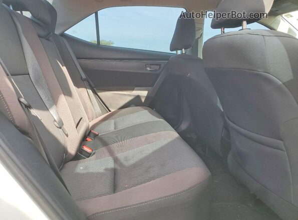 2T1BURHE3KC200865 2019 TOYOTA COROLLA Белый Вид задних сидений