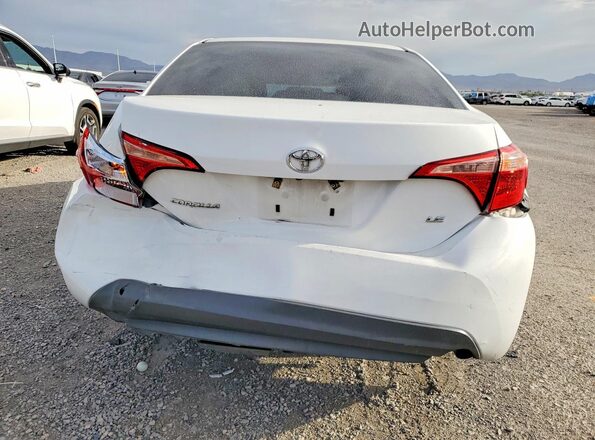 2T1BURHE3KC231422 2019 TOYOTA COROLLA White Հետևի տեսք