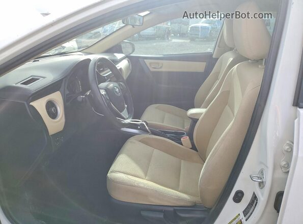 2T1BURHE3KC231422 2019 TOYOTA COROLLA White Սալոնի դիմացի տեսք