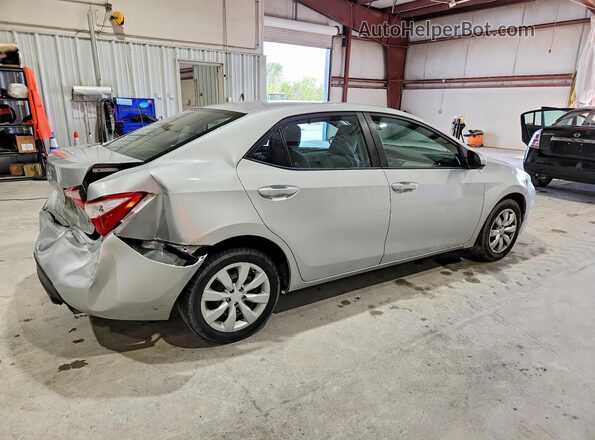 2T1BURHE4GC496258 2016 TOYOTA COROLLA Silver Tył prawy
