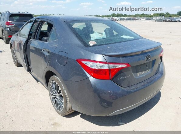 2T1BURHE4GC498169 2016 TOYOTA COROLLA Gray Trasero izquierdo