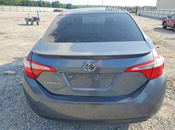 2T1BURHE4GC509719 2016 TOYOTA COROLLA Charcoal უკანა ხედი