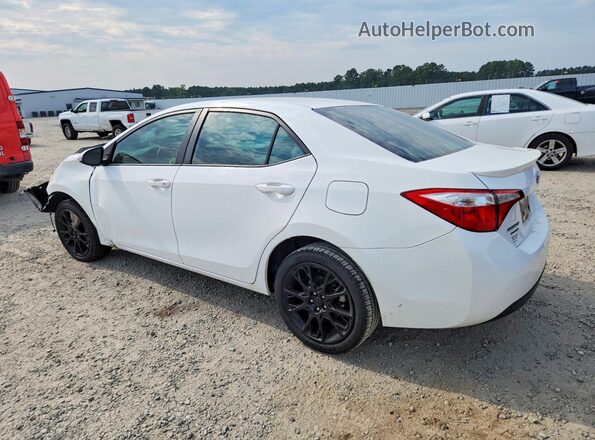 2T1BURHE4GC516024 2016 TOYOTA COROLLA Белый Задняя левая четверть