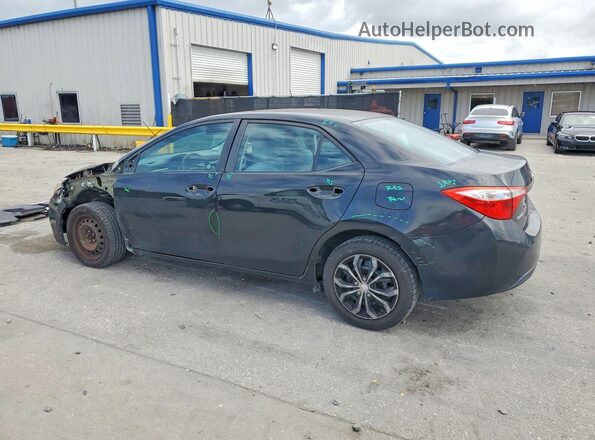 2T1BURHE4GC524852 2016 TOYOTA COROLLA Black Rear left