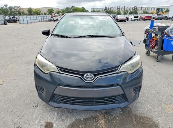 2T1BURHE4GC524852 2016 TOYOTA COROLLA Black Front view