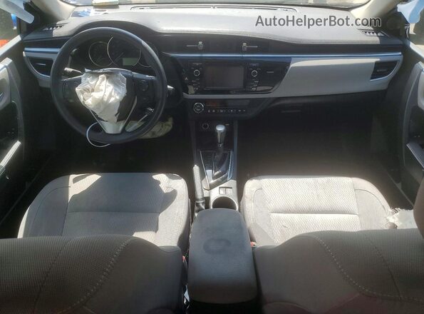 2T1BURHE4GC549153 2016 TOYOTA COROLLA Белый Вид панели приборов