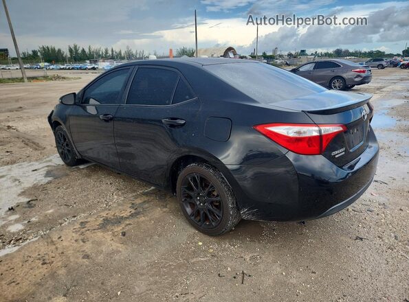 2T1BURHE4GC562890 2016 TOYOTA COROLLA Black Tył prawy