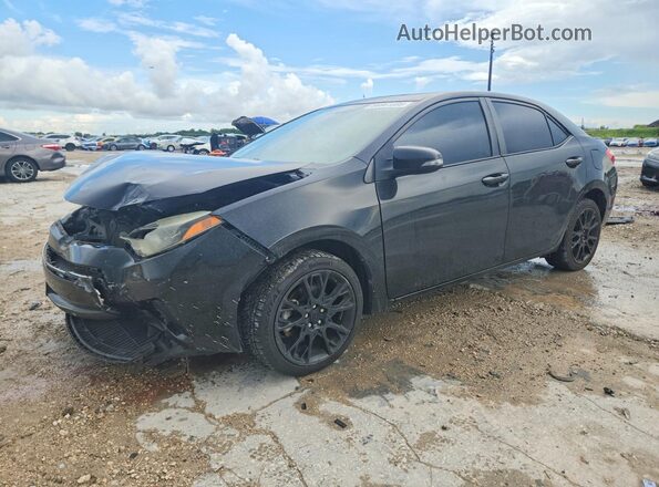 2T1BURHE4GC562890 2016 TOYOTA COROLLA Black Tył lewy