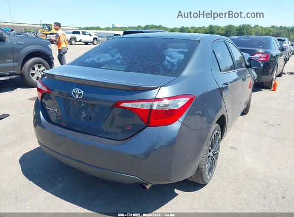 2T1BURHE4GC589703 2016 TOYOTA COROLLA Gray უკანა მარჯვენა
