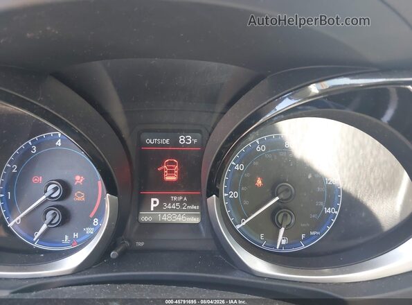 2T1BURHE4GC589703 2016 TOYOTA COROLLA Gray უკანა სავარძლების ხედი