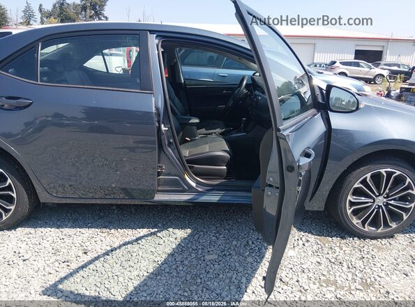 2T1BURHE4GC597543 2016 TOYOTA COROLLA Gray Front interior view