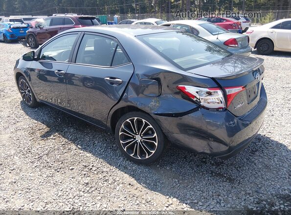 2T1BURHE4GC597543 2016 TOYOTA COROLLA Gray Rear left