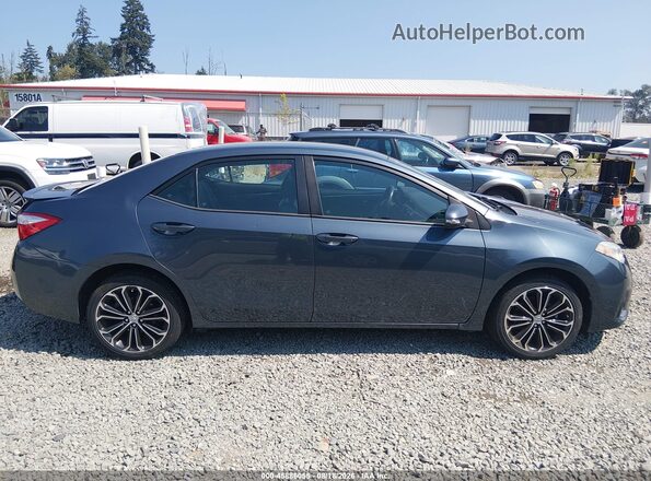 2T1BURHE4GC597543 2016 TOYOTA COROLLA Gray Rear interior view