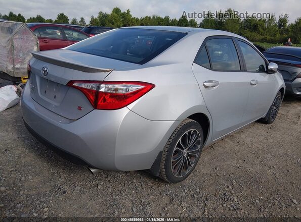 2T1BURHE4GC597588 2016 TOYOTA COROLLA Silver Trasero derecho