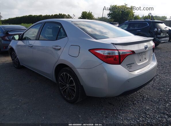 2T1BURHE4GC597588 2016 TOYOTA COROLLA Silver Trasero izquierdo