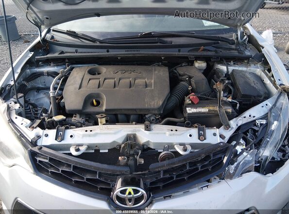 2T1BURHE4GC597588 2016 TOYOTA COROLLA Silver Vista trasera