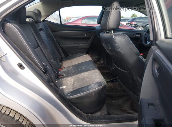 2T1BURHE4GC597588 2016 TOYOTA COROLLA Silver Vista de la etiqueta del VIN