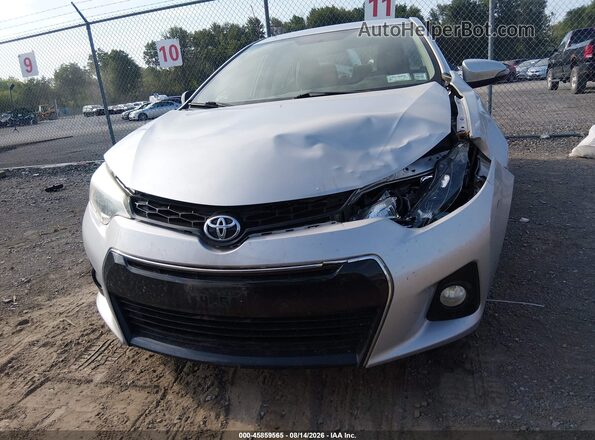 2T1BURHE4GC597588 2016 TOYOTA COROLLA Silver Vista del cuadro de instrumentos