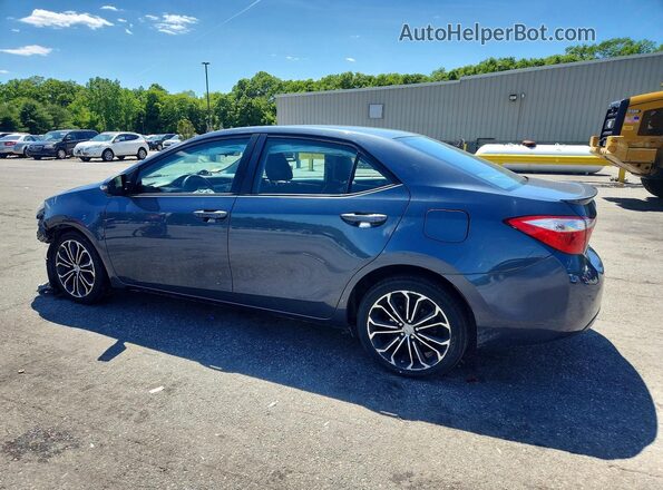2T1BURHE4GC616561 2016 TOYOTA COROLLA Blue Задня ліва чверть