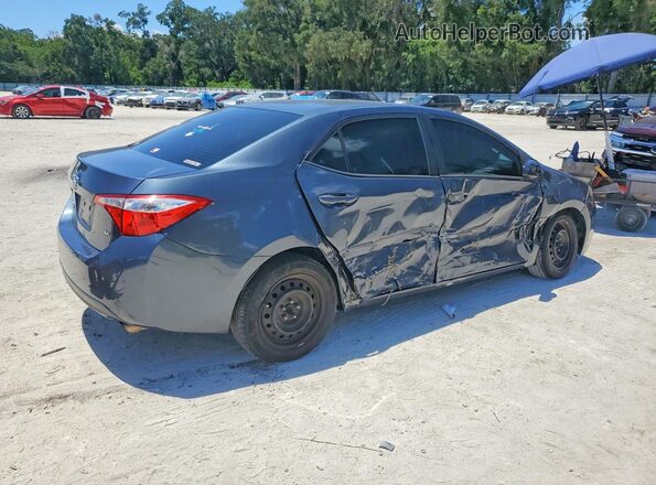 2T1BURHE4GC642948 2016 TOYOTA COROLLA Blue Հետևի աջ
