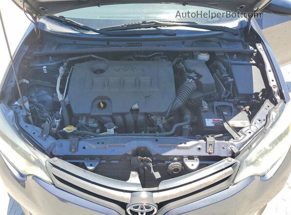 2T1BURHE4GC642948 2016 TOYOTA COROLLA Blue Սալոնի հետևի տեսք