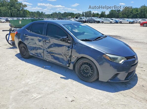 2T1BURHE4GC642948 2016 TOYOTA COROLLA Blue Առջևի աջ
