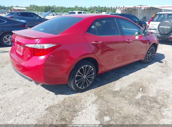 2T1BURHE4GC667624 2016 TOYOTA COROLLA Red Задня права чверть