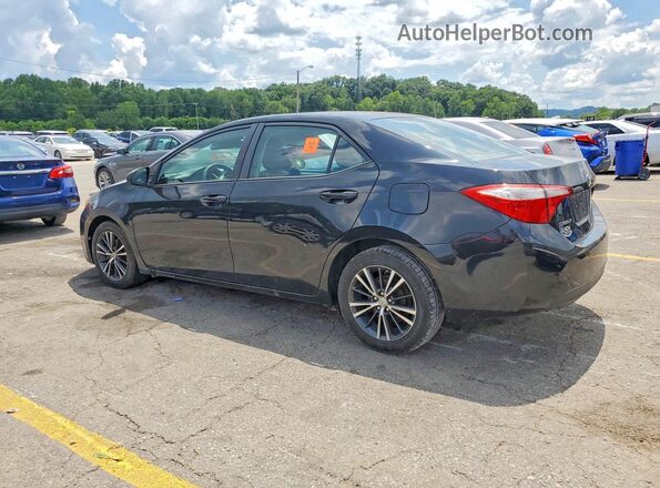 2T1BURHE4GC669860 2016 TOYOTA COROLLA Black Rear left