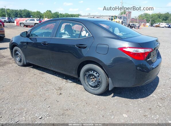 2T1BURHE4GC670510 2016 TOYOTA COROLLA Черный Задняя левая четверть